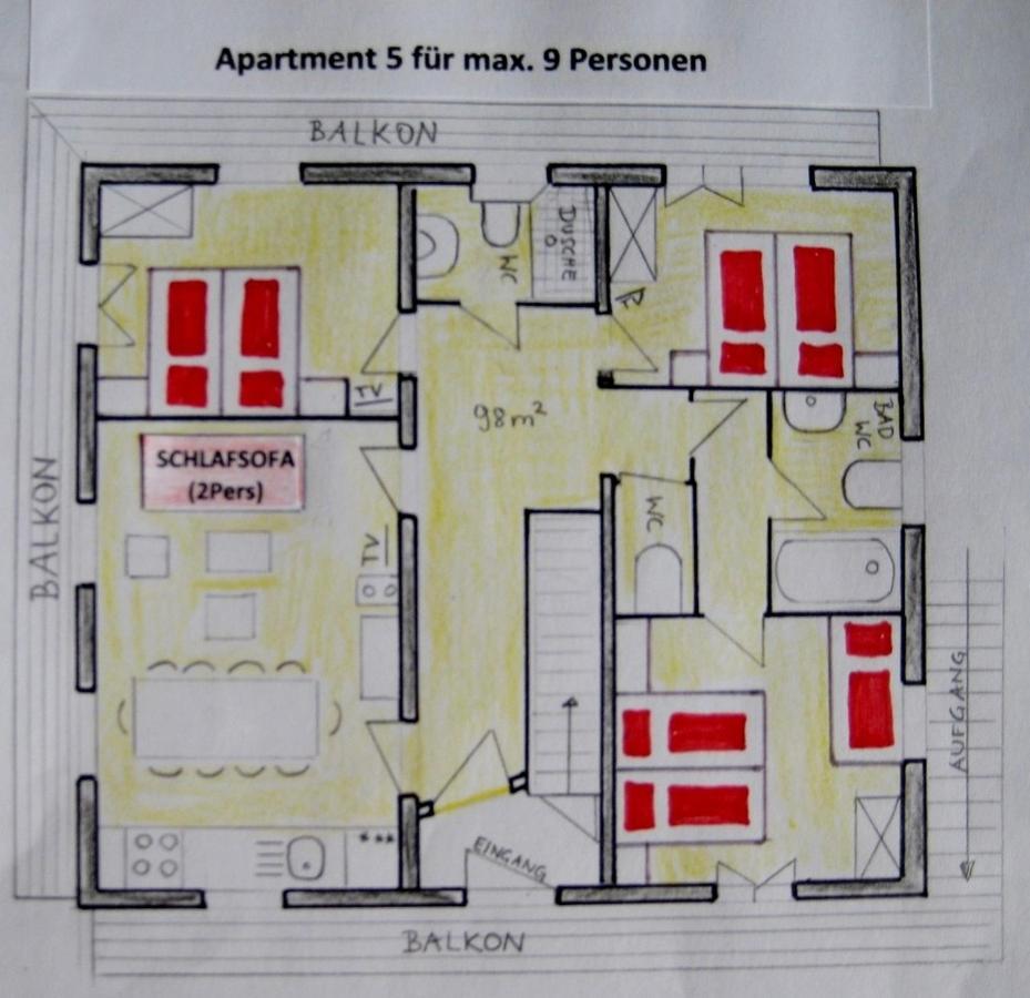 Apartments Spiegl Holzmann Бішофсгофен Екстер'єр фото